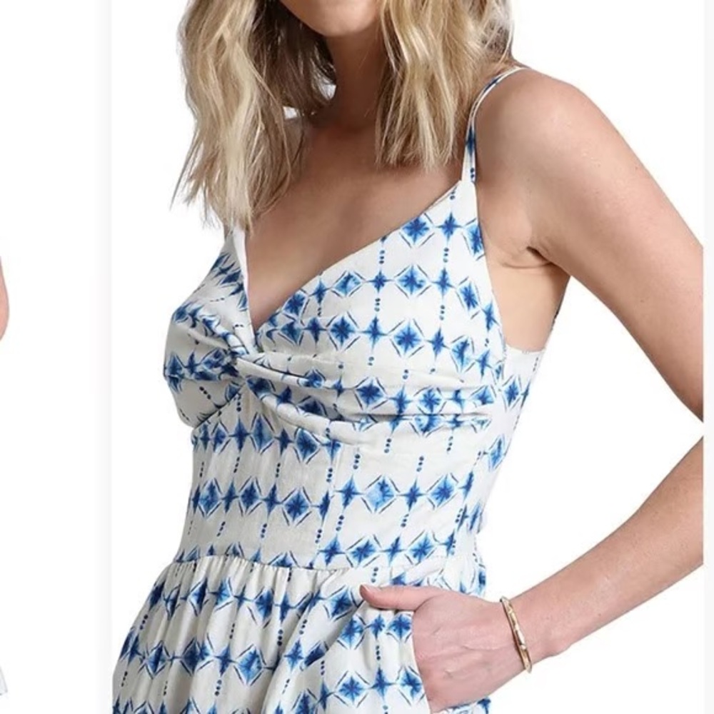 NWT Avec Les Filles Shibori Dress - Picture 7 of 16
